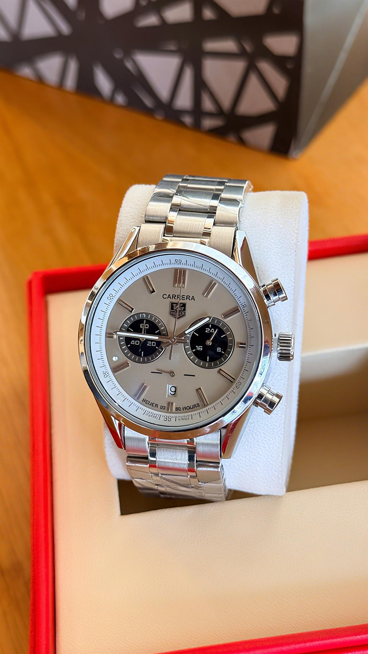 Montre Homme Elegance Chronographe - Avec Coffret