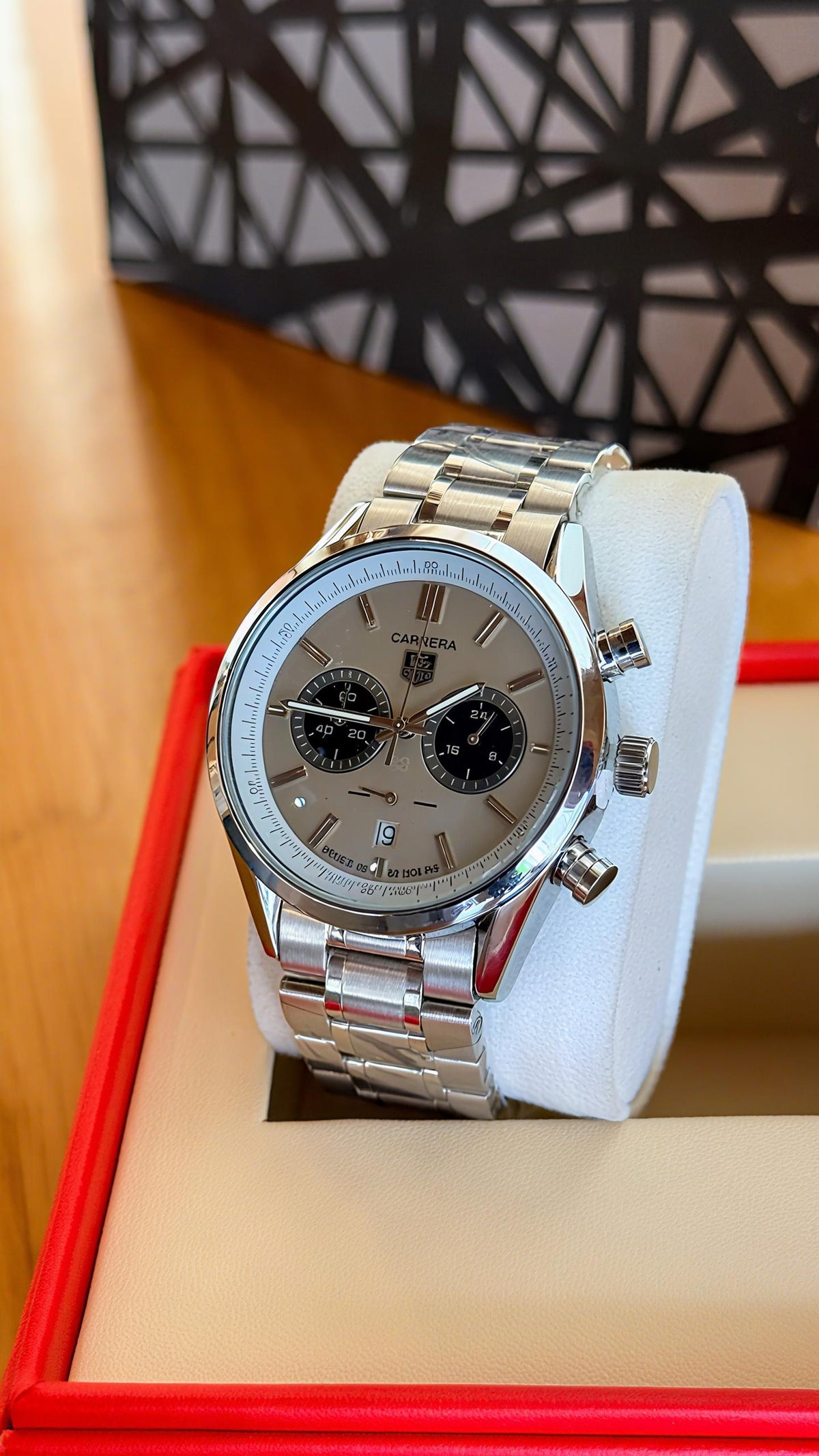 Montre Homme Elegance Chronographe - Avec Coffret