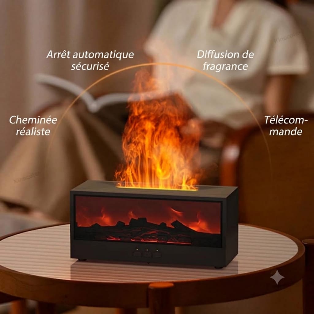 Diffuseur d’Arômes Effet Flamme