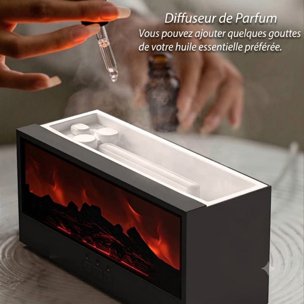 Diffuseur d’Arômes Effet Flamme